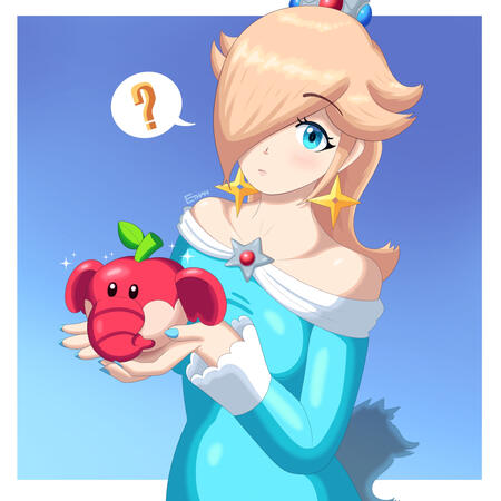 Elephant Fruit Rosalina art from 2026
