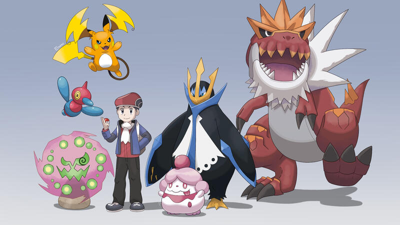 Favorite Pokemon Team art from 2026